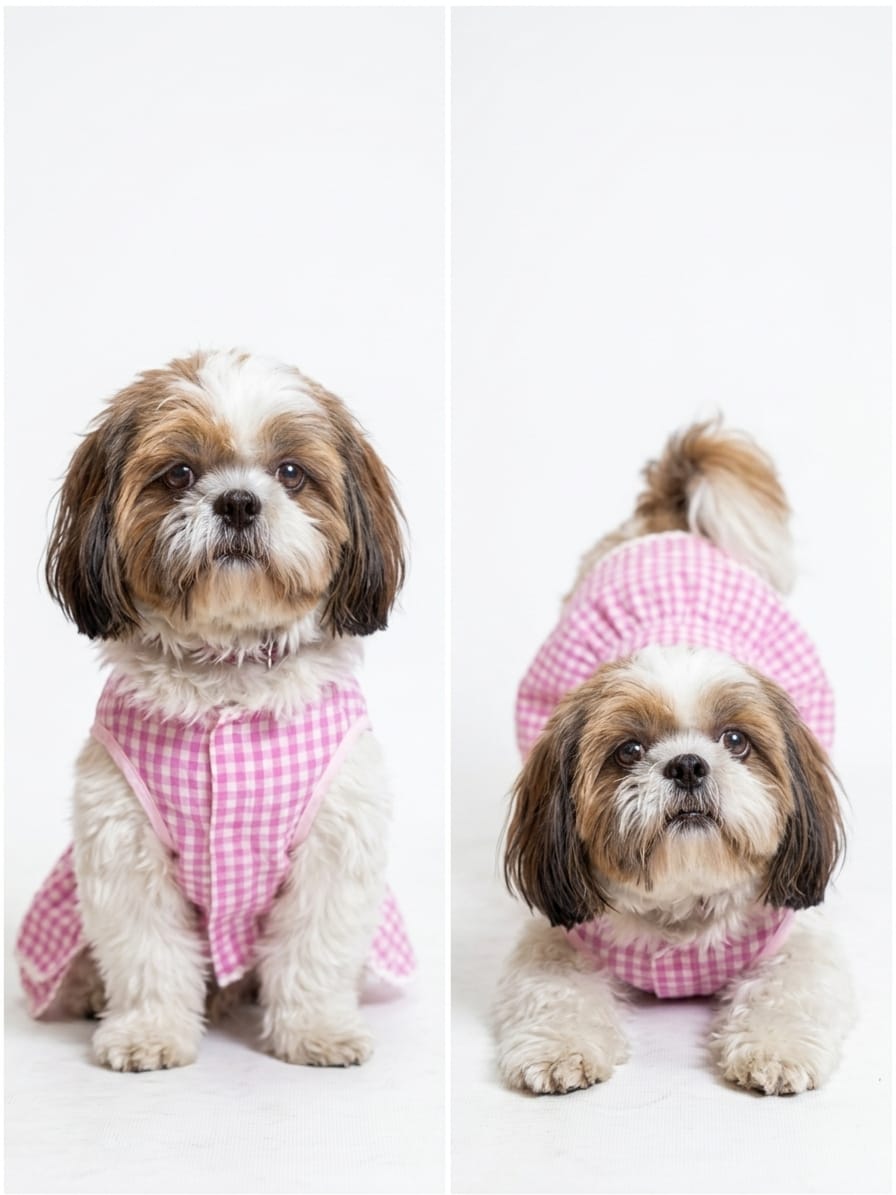Pink Gingham Dress