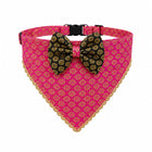 Royal Pink Festive Pet Bandana