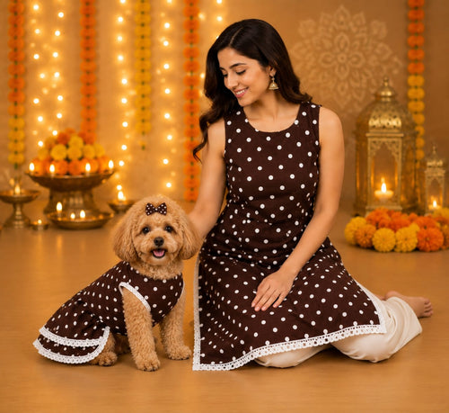 Classic Polka Dot Twinning Set