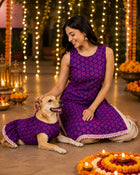 Festive Purple Twinning Set